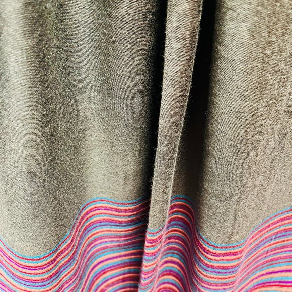 Modern Rose Pashmina Scarf - Picture 5 of 8